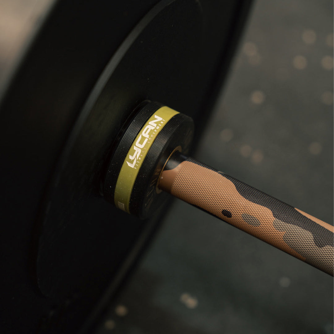 Barra Para Crossfit Lycan Cerakote Camuflaje Verde de 20 kg 5