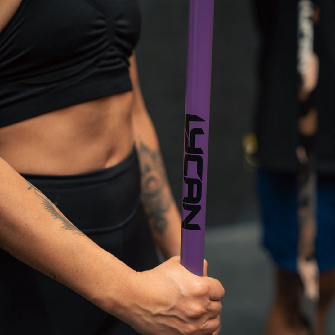 Barra Para Crossfit Lycan Cerakote Morada de 15 kg 5