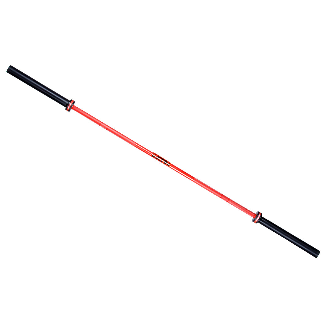 Barra Para Crossfit Lycan Cerakote Roja de 20 kg 1