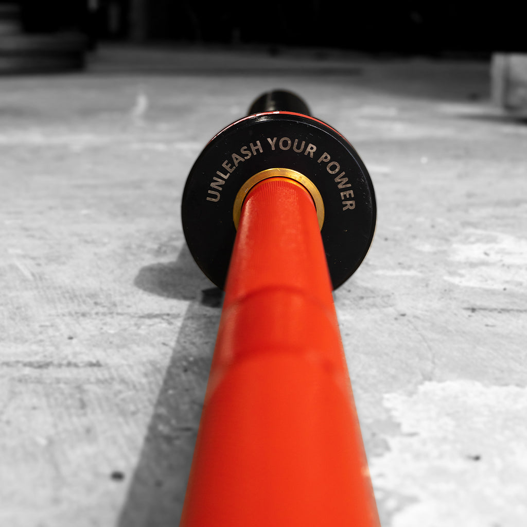 Barra Para Crossfit Lycan Cerakote Roja de 20 kg 3