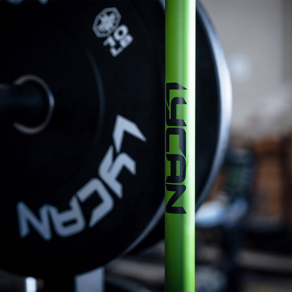 Barra Para Crossfit Lycan Cerakote Verde de 20 kg 2