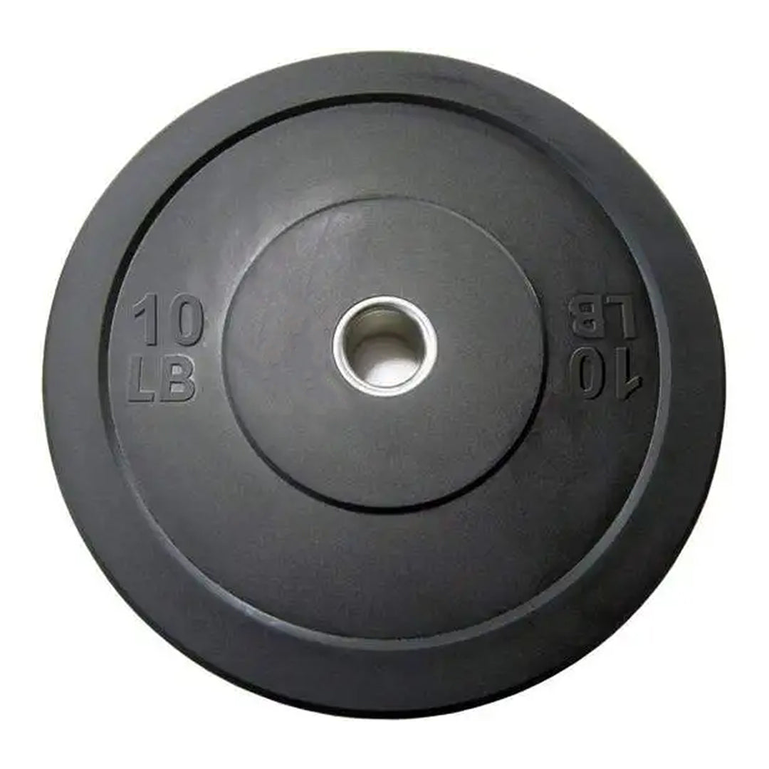 Bumper Plate Negro de 10 lb 1