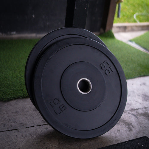 Bumper Plate Negro de 10 lb 2