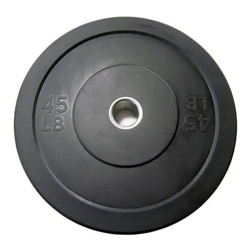 Bumper Plate Negro de 45 lb 1