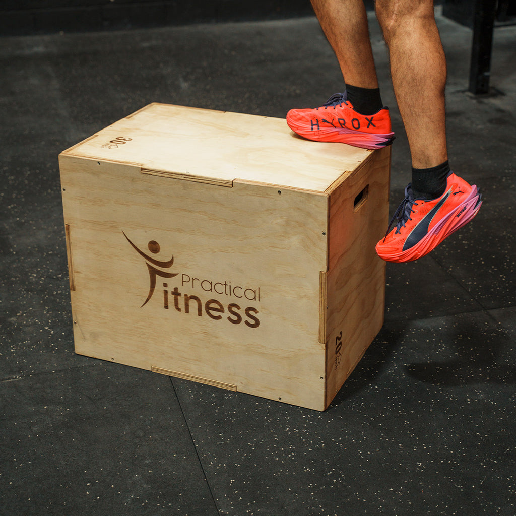 Caja de Salto de Madera Practical Fitness 4