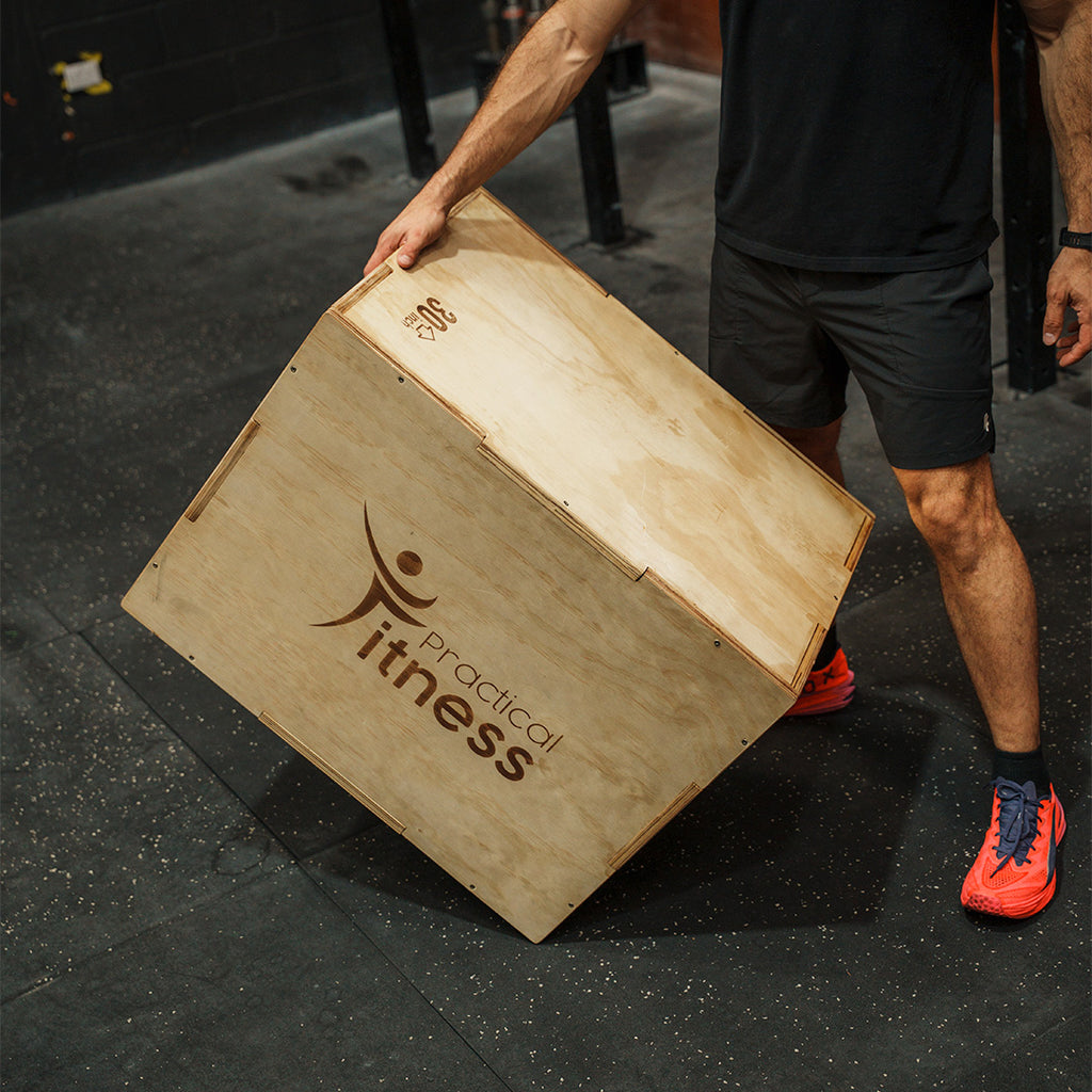 Caja de Salto de Madera Practical Fitness 5