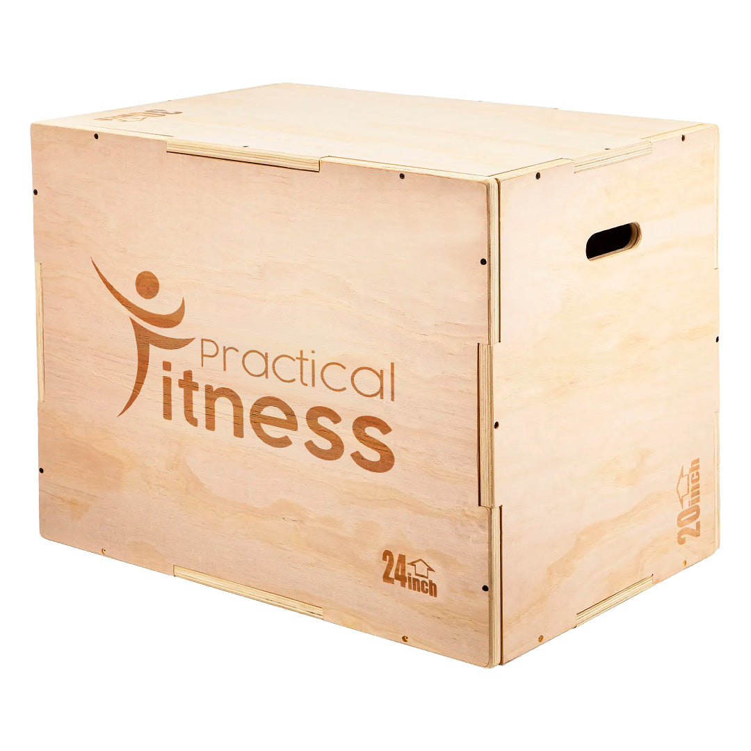 Caja de Salto de Madera Practical Fitness 1