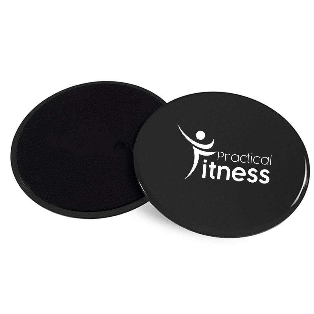Discos Deslizantes Practical Fitness Negros (par) 1