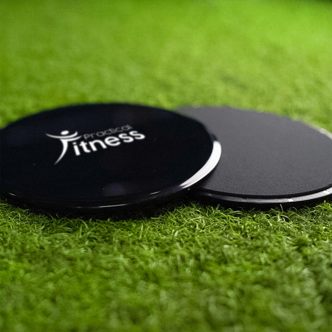 Discos Deslizantes Practical Fitness Negros (par) 3