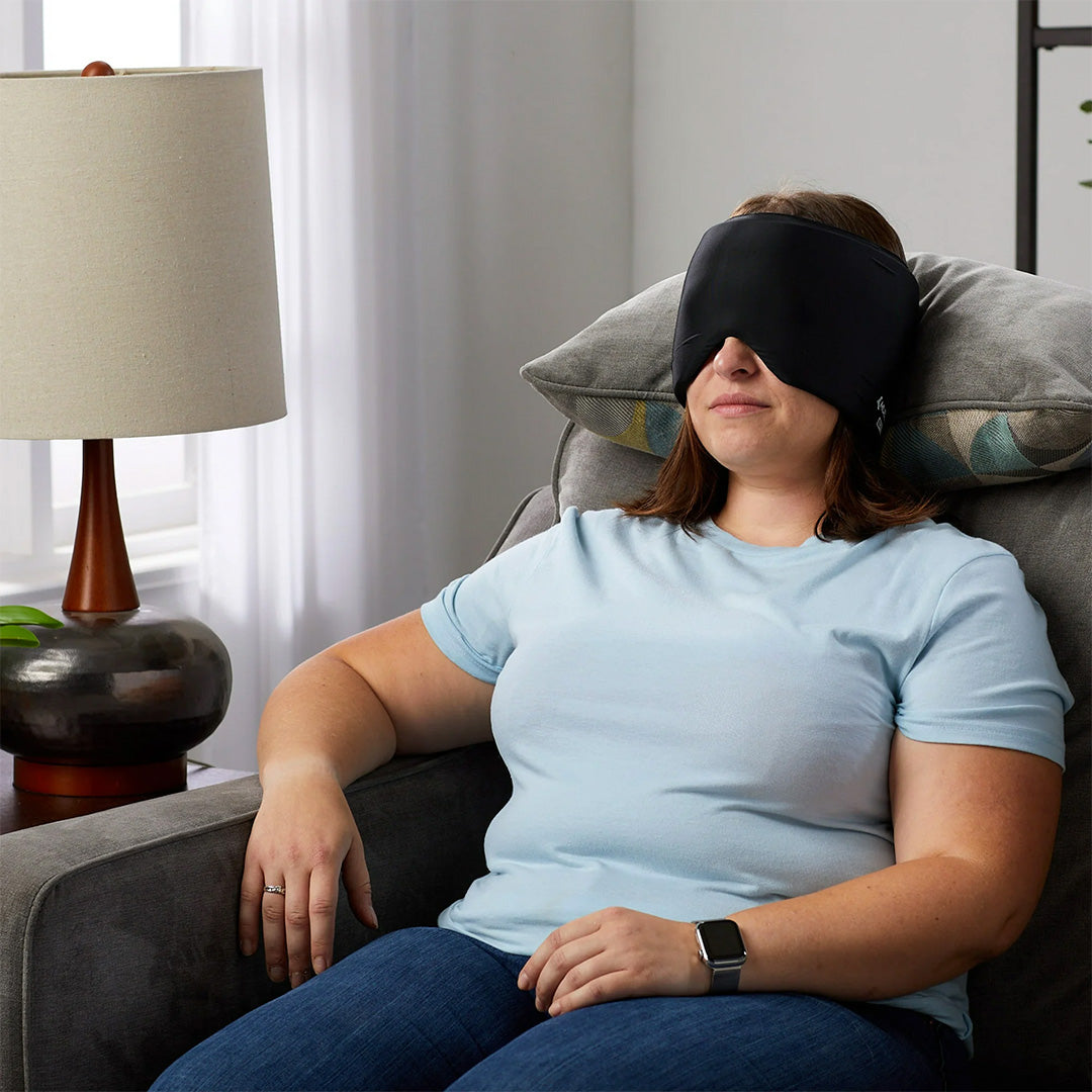 Gorro Para Alivio de Migraña con Almohadilla de Gel Mueller Negro 3