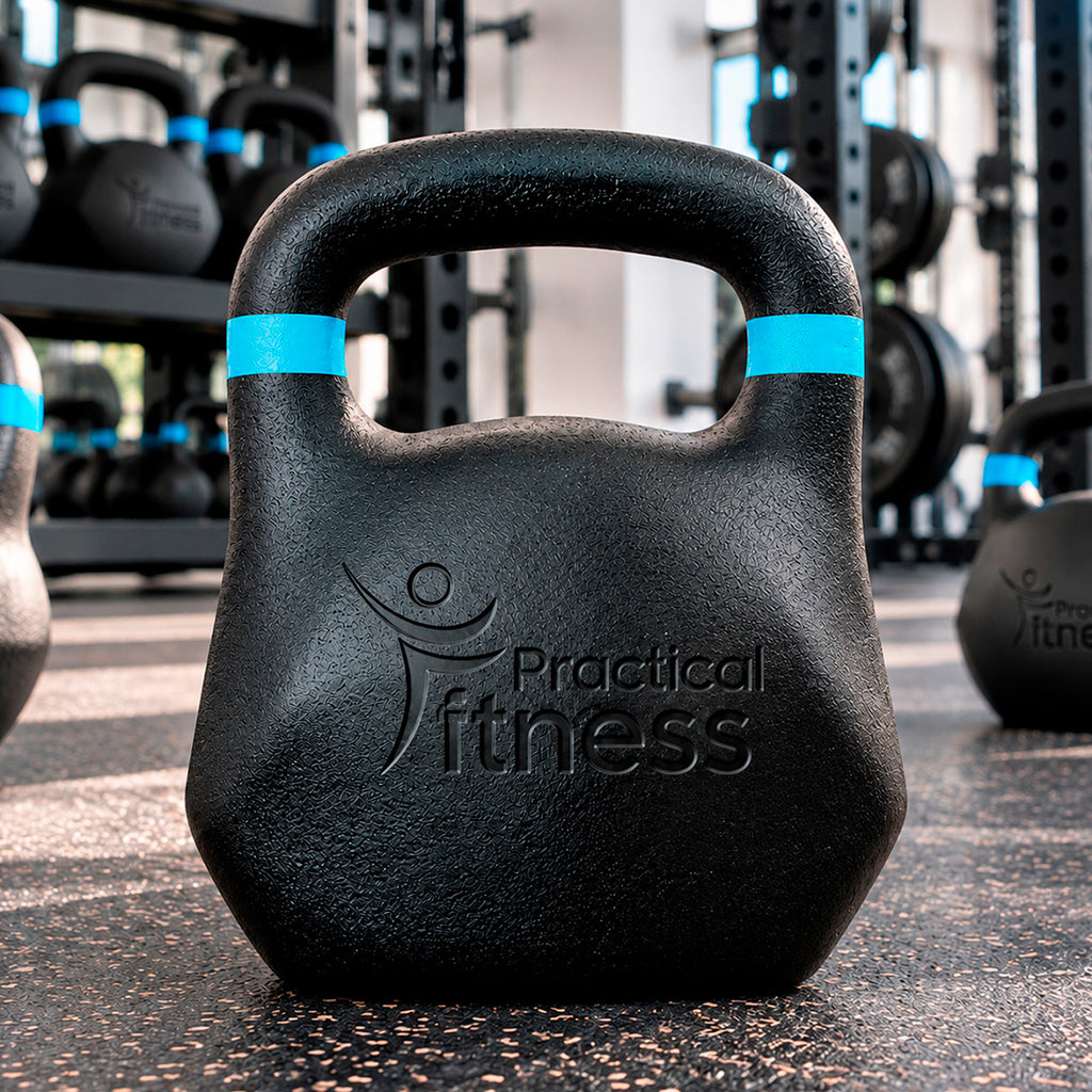 Kettlebell de Hierro Fundido Pro Practical Fitness de 12 kg 4
