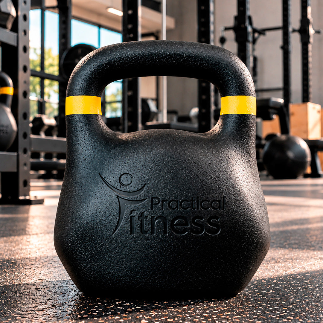 Kettlebell de Hierro Fundido Pro Practical Fitness de 16 kg 4
