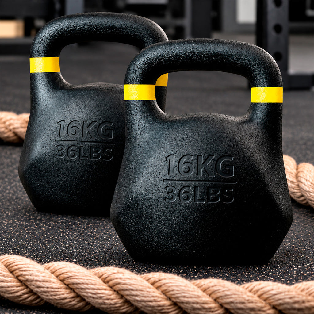 Kettlebell de Hierro Fundido Pro Practical Fitness de 16 kg 5