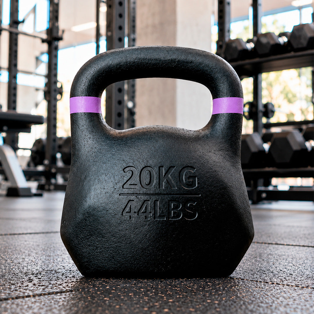 Kettlebell de Hierro Fundido Pro Practical Fitness de 20 kg 3