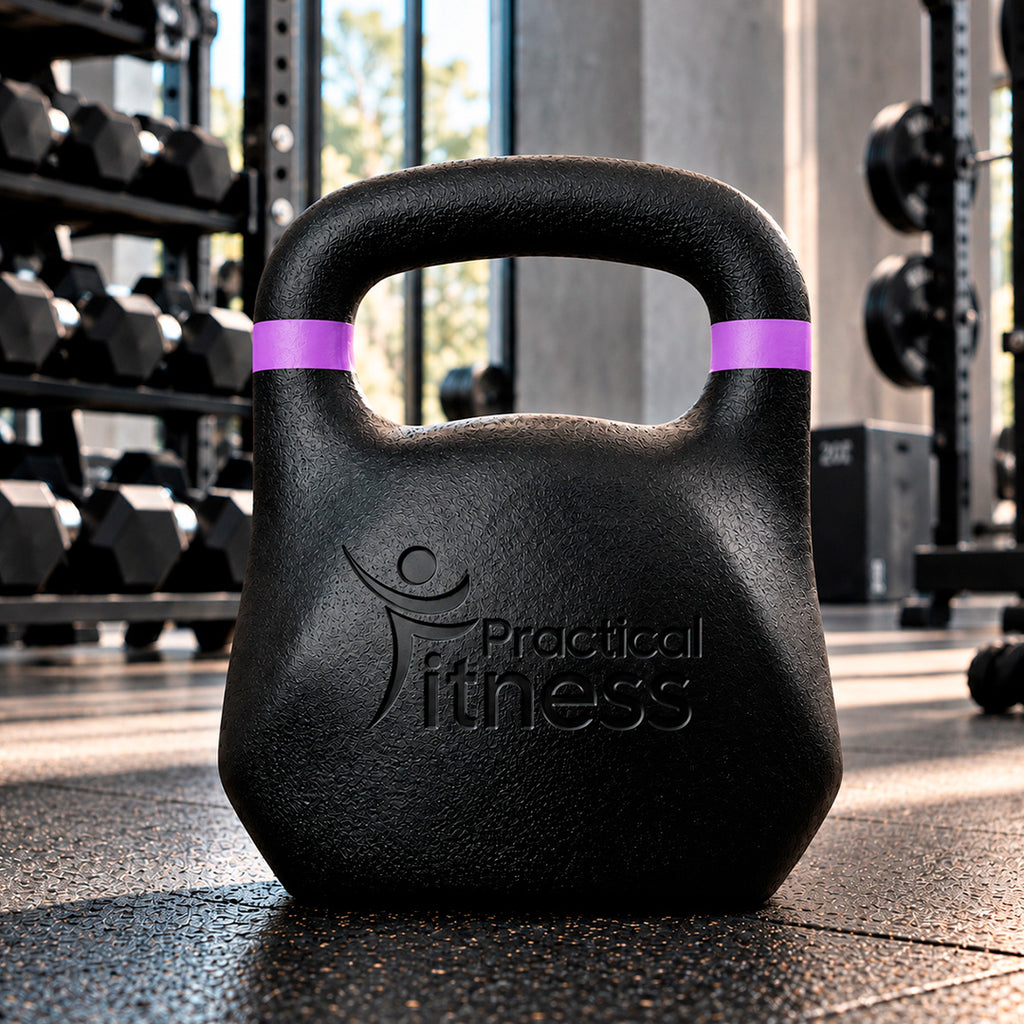 Kettlebell de Hierro Fundido Pro Practical Fitness de 20 kg 4