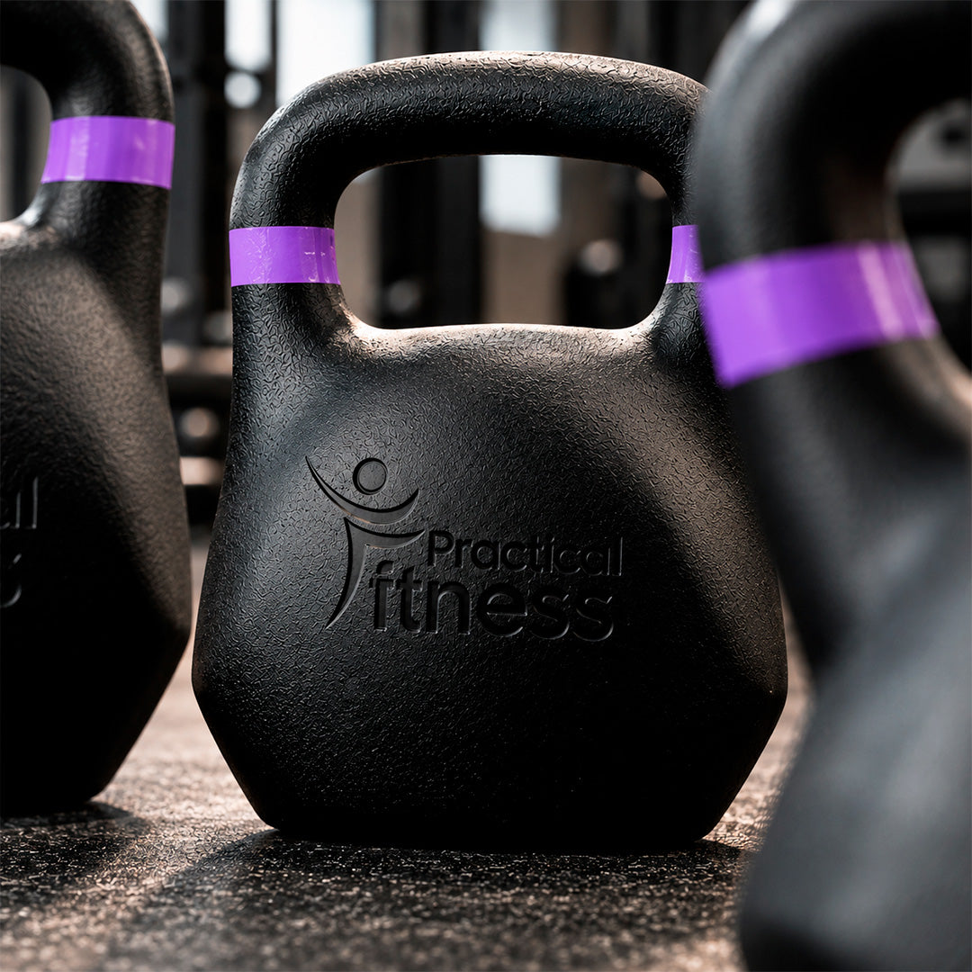 Kettlebell de Hierro Fundido Pro Practical Fitness de 20 kg 5