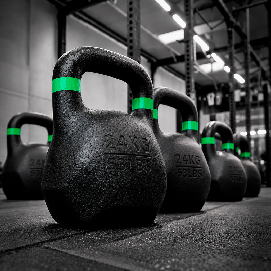 Kettlebell de Hierro Fundido Pro Practical Fitness de 24 kg 5