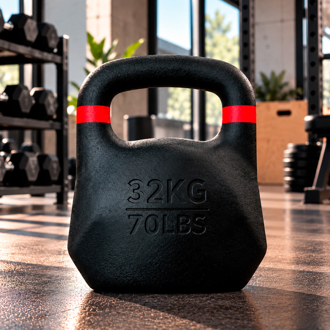 Kettlebell de Hierro Fundido Pro Practical Fitness de 32 kg 3