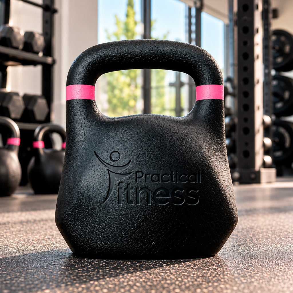 Kettlebell de Hierro Fundido Pro Practical Fitness de 8 kg 4