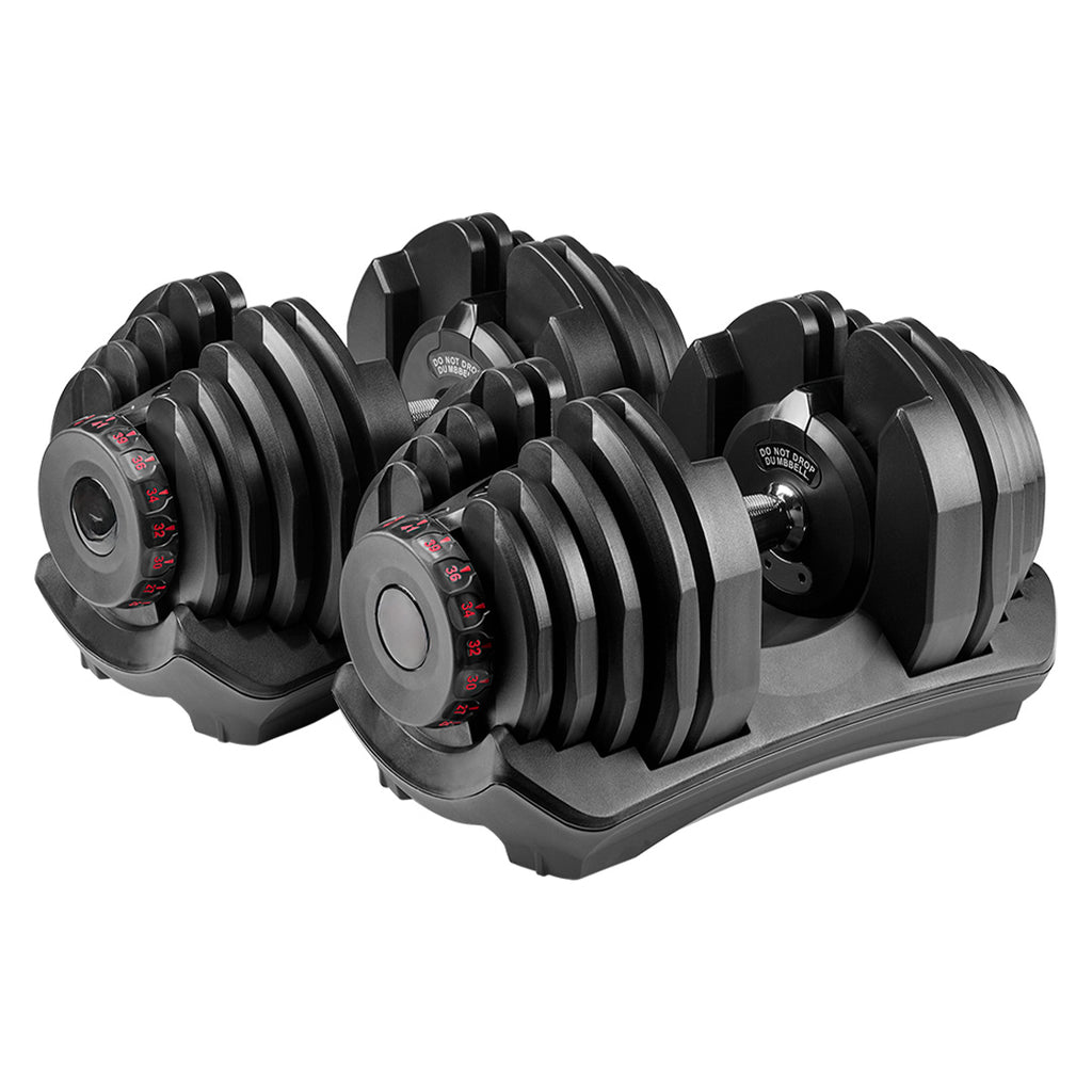 Mancuernas con Peso Ajustable Practical Fitness de 40 kg c/u (par) 1