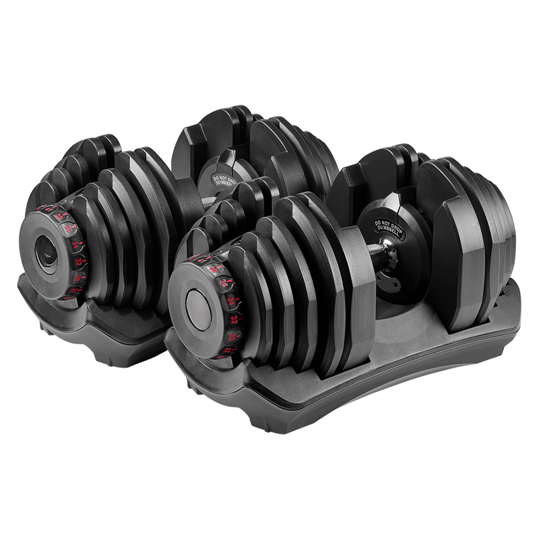 Mancuernas con Peso Ajustable Practical Fitness de 40 kg c/u (par) 1