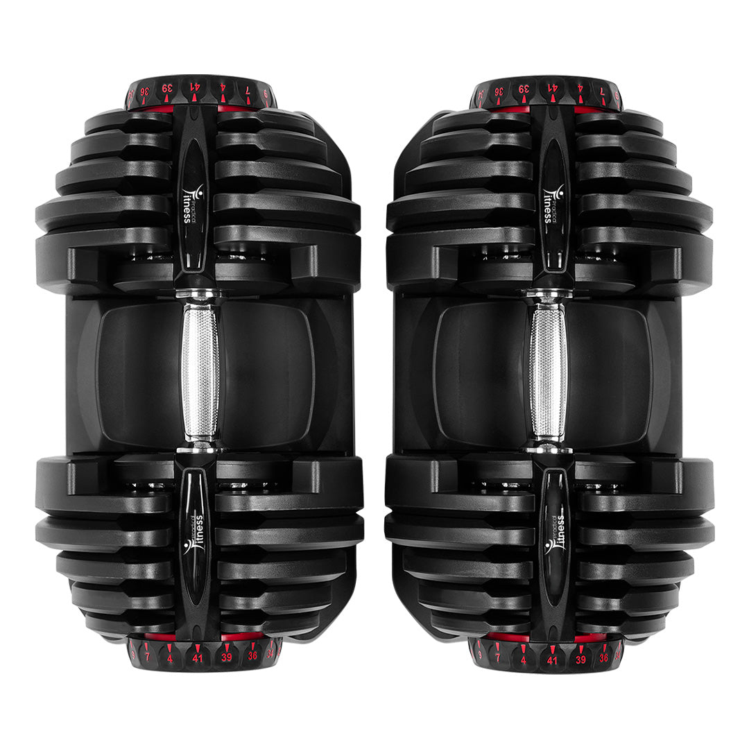 Mancuernas con Peso Ajustable Practical Fitness de 40 kg c/u (par) 2