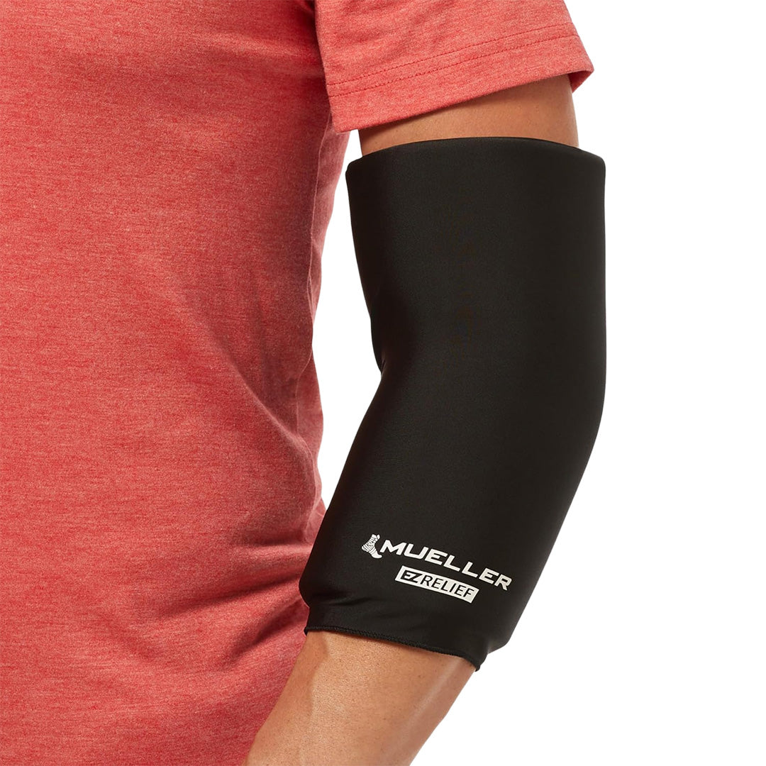 Manga de Compresion Multiusos con Almohadilla de Gel Mueller Negra 1