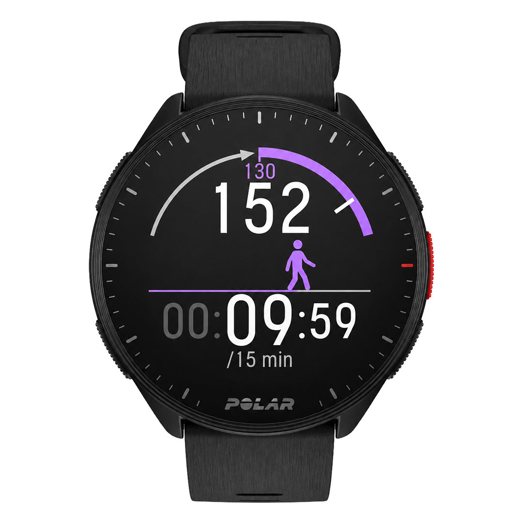 Reloj Polar Pacer Negro 1