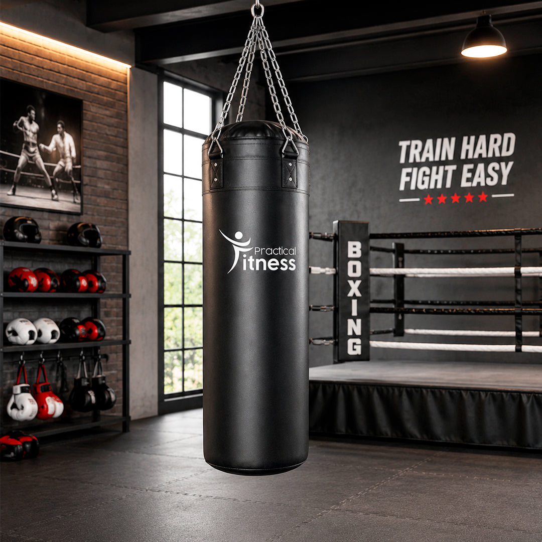Saco de Boxeo Practical Fitness Negro de 30 kg 5