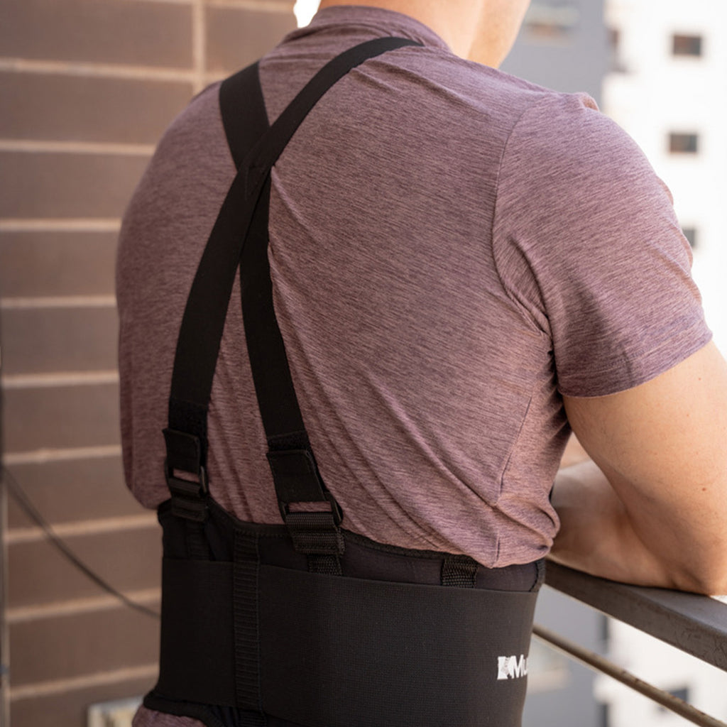 Soporte Para Espalda con Tirantes Mueller Negro 3