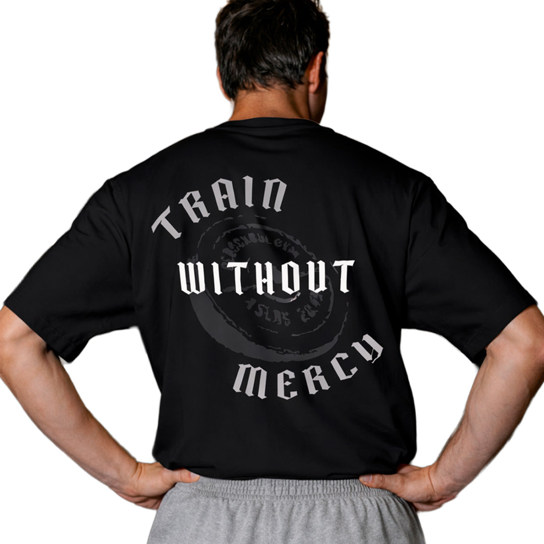 T-Shirt Train Without Mercy Negra 1