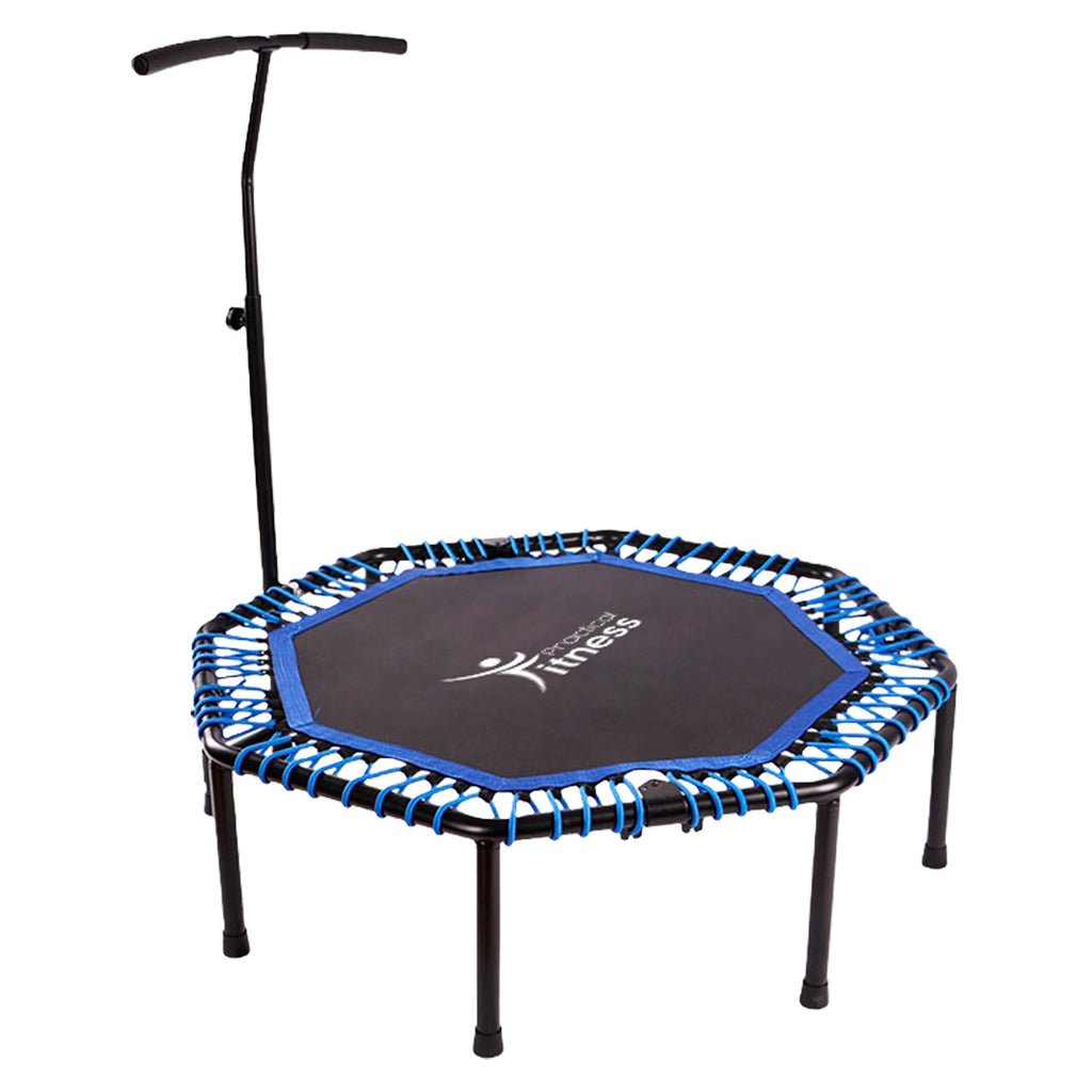 Trampolin Para Ejercicios con Sujetador Practical Fitness Azul de 48 Pulgadas 1