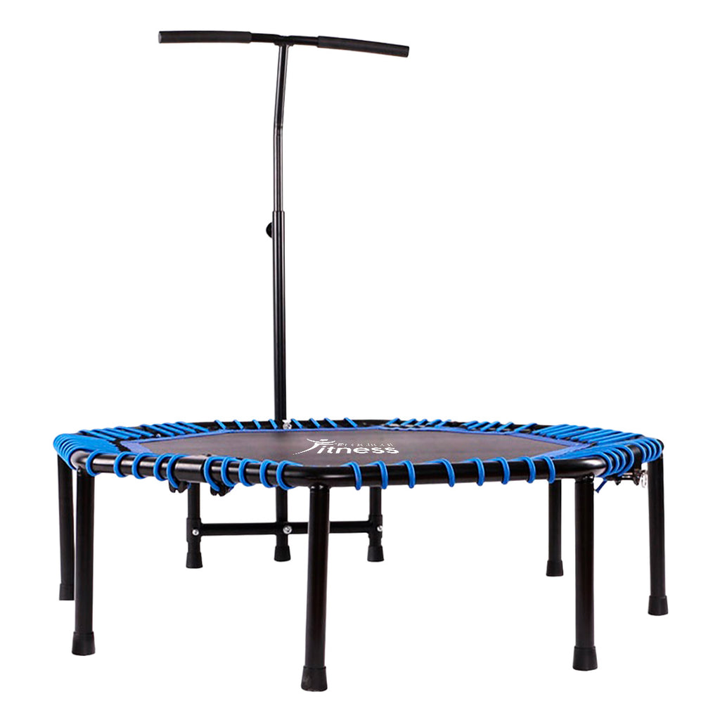 Trampolin Para Ejercicios con Sujetador Practical Fitness Azul de 48 Pulgadas 2