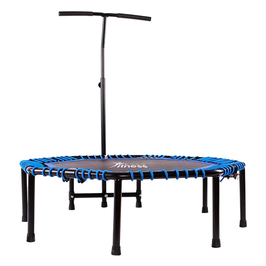 Trampolin Para Ejercicios con Sujetador Practical Fitness Azul de 48 Pulgadas 2