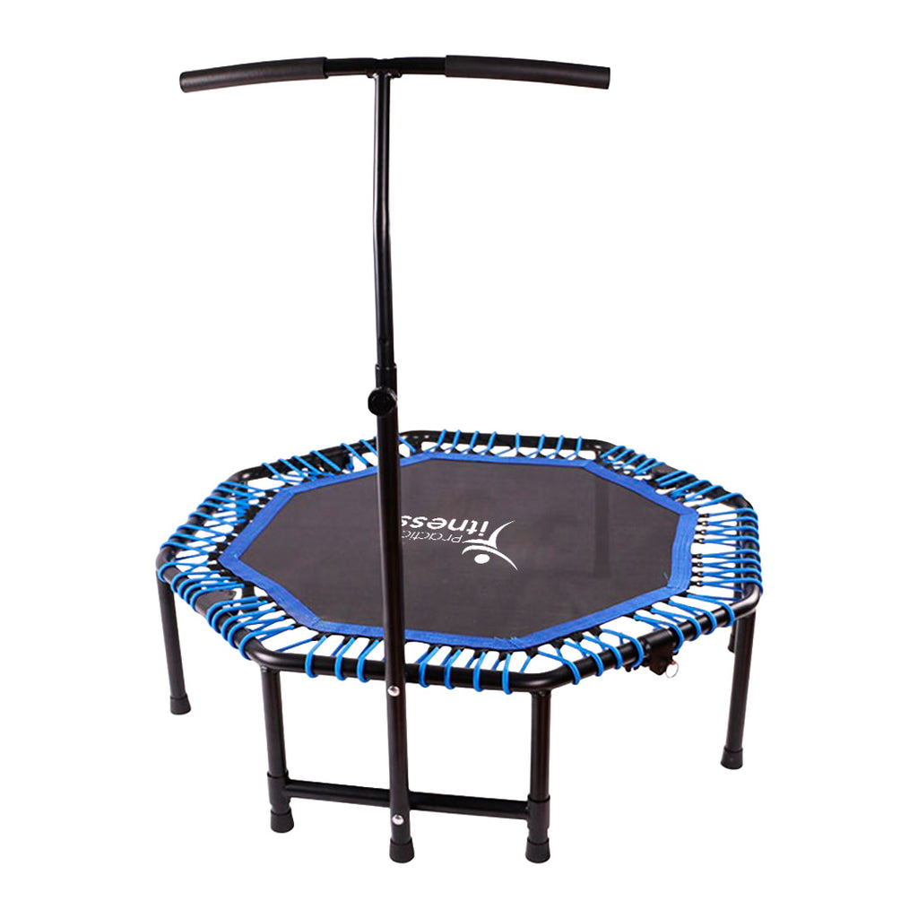 Trampolin Para Ejercicios con Sujetador Practical Fitness Azul de 48 Pulgadas 3