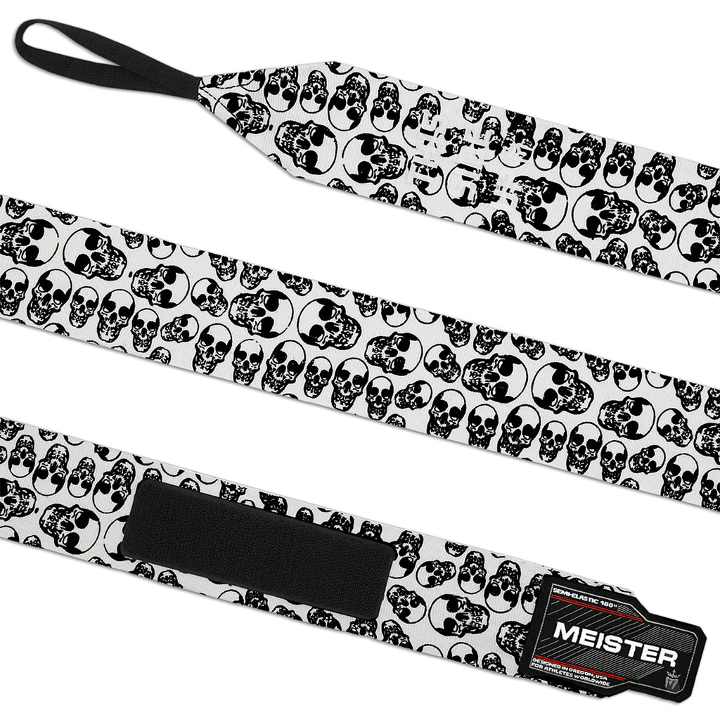 Vendas Semielasticas Para Boxeo y MMA Meister Calaveras de 180 Pulgadas (par) image 1