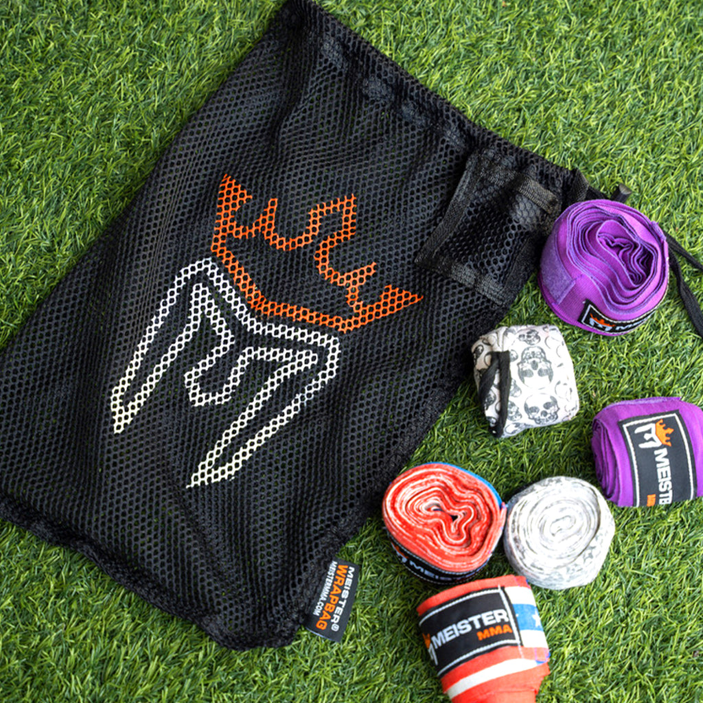 Bolsa Para Lavado de Vendas Para Boxeo y MMA Meister Negra image 4
