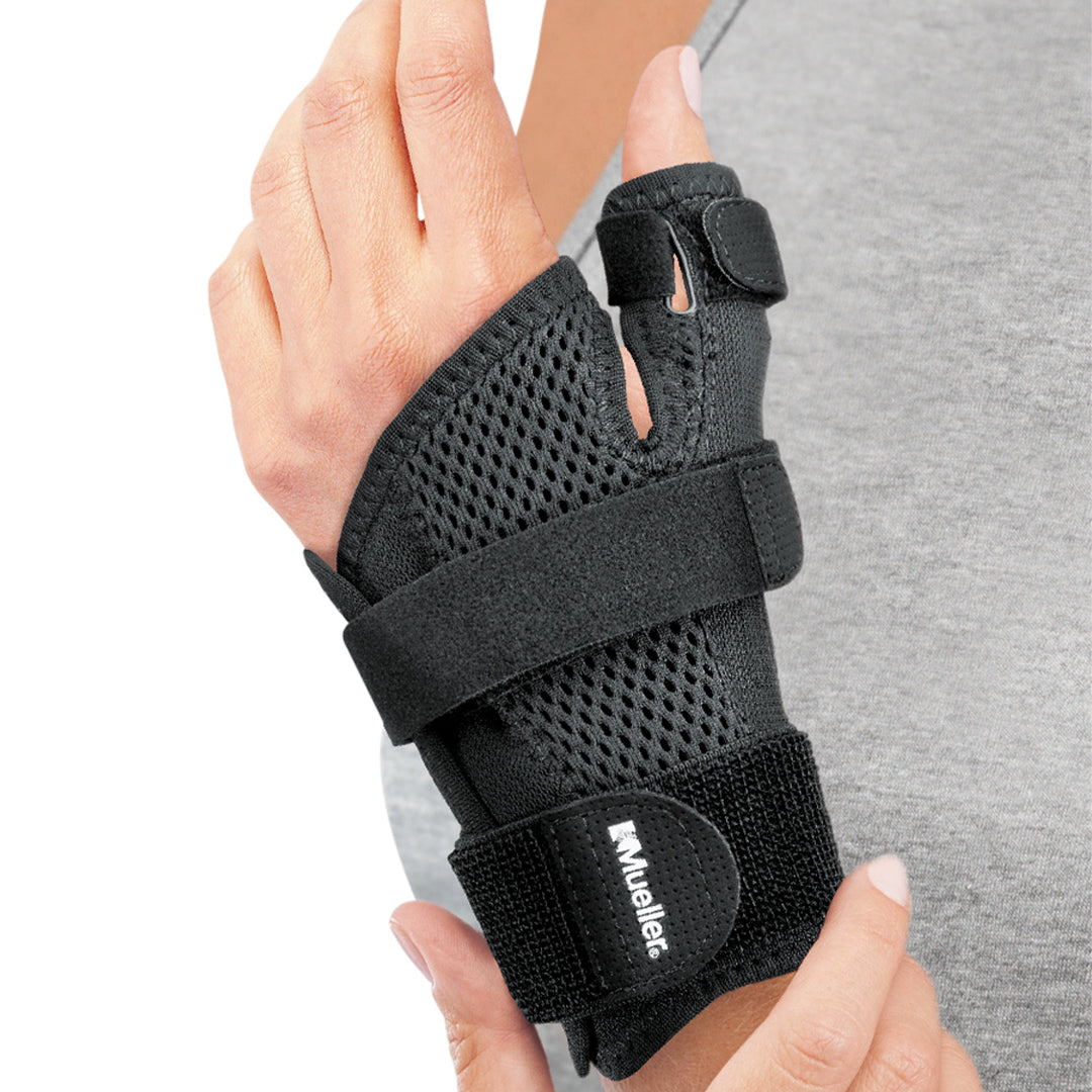 Estabilizador de Pulgar Reversible Mueller Negro image 0