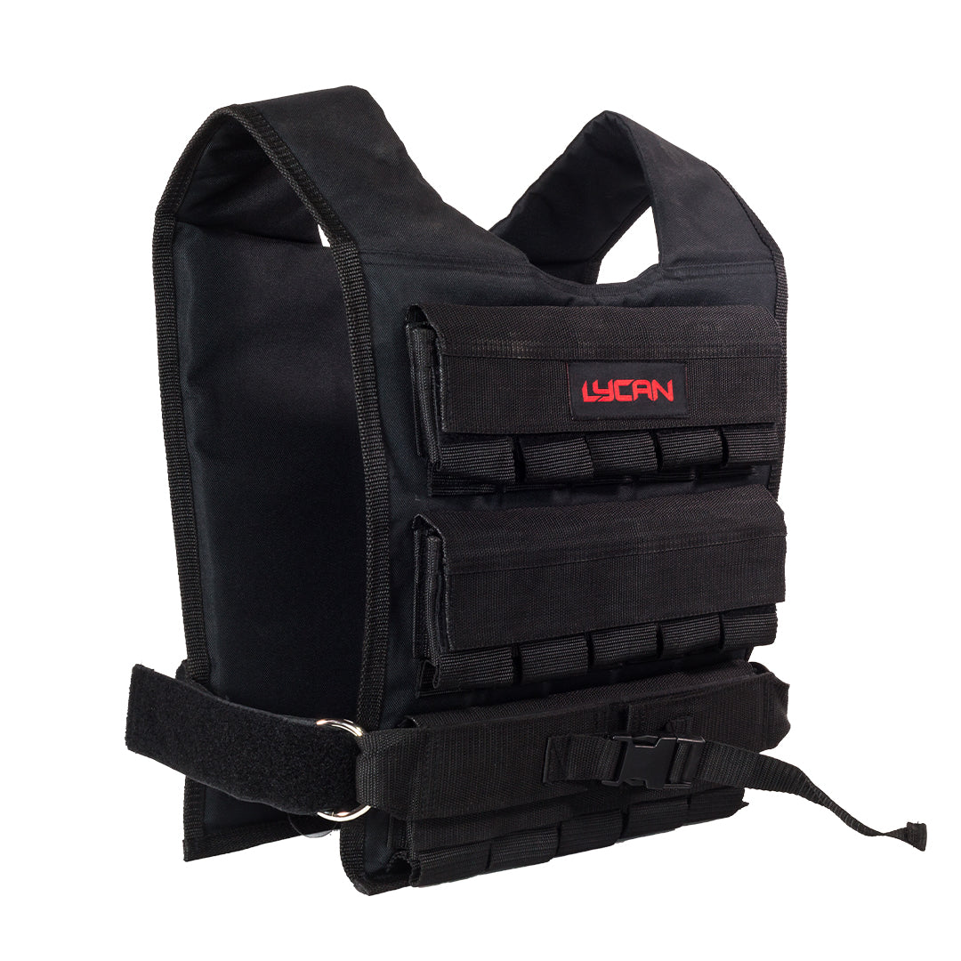 Chaleco Corte Recto Lycan Negro Sin Peso image 0