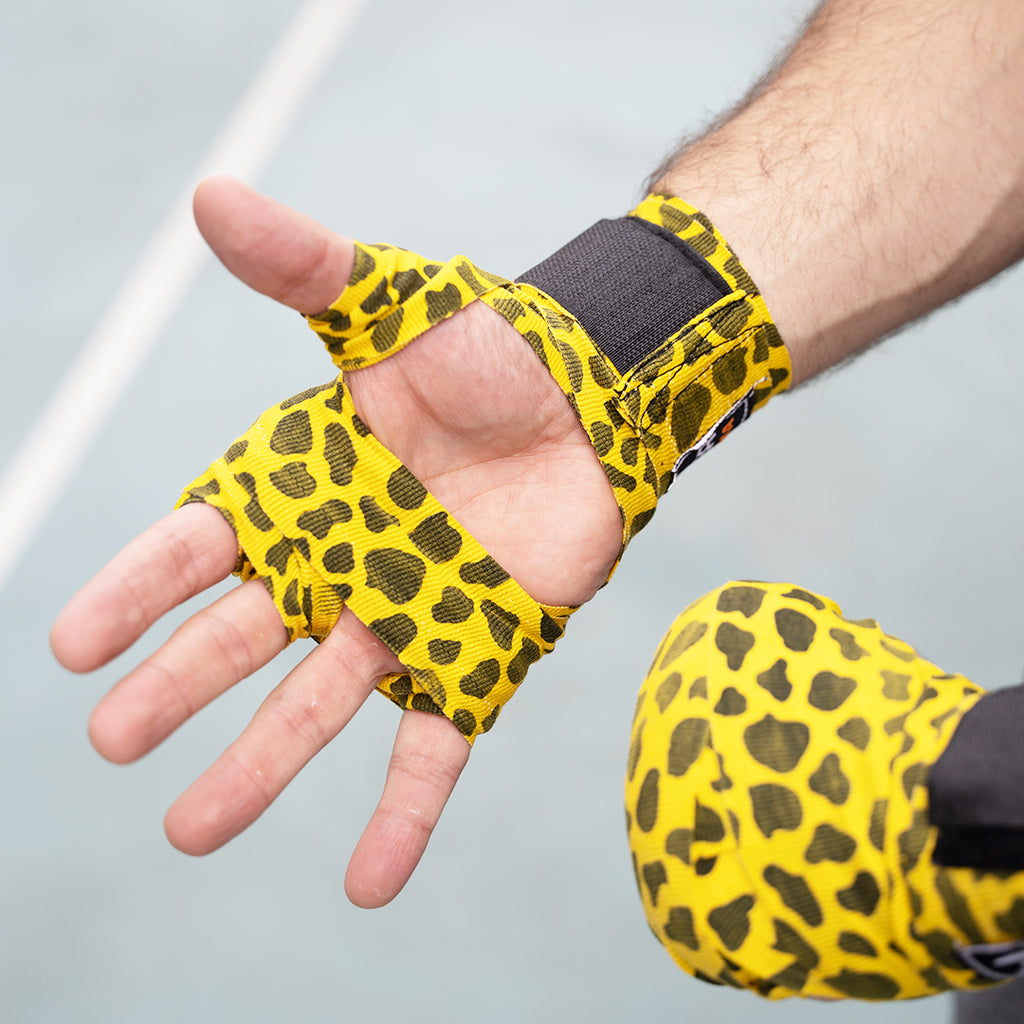 Vendas Semielasticas Para Boxeo y MMA Meister Leopardo de 180 Pulgadas (par) image 3