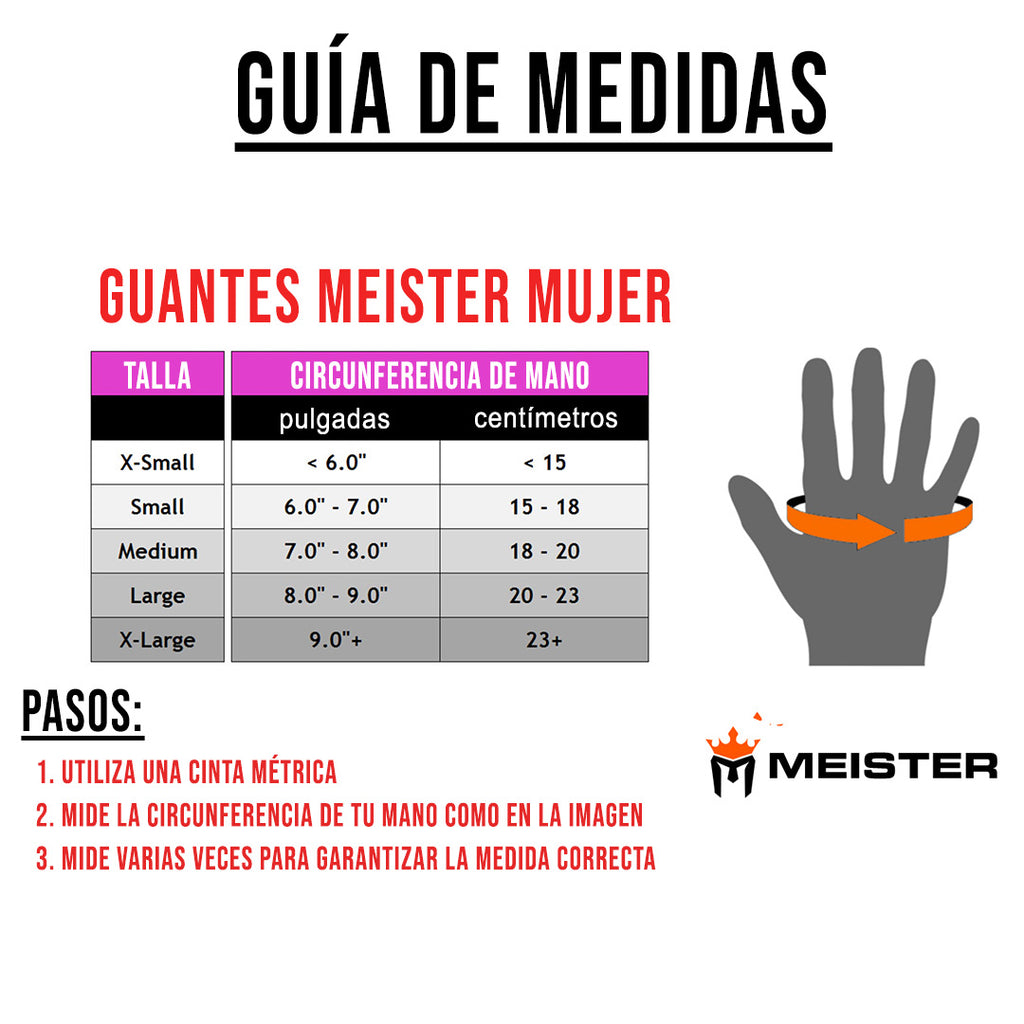 Guantes Para Mujer Meister Rosados XS image 4