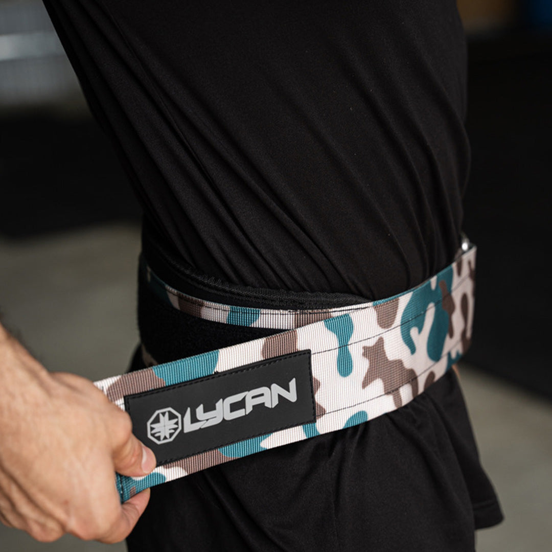 Cinturón con Velcro de 4 Pulgadas Lycan Camuflaje Verde XS image 2