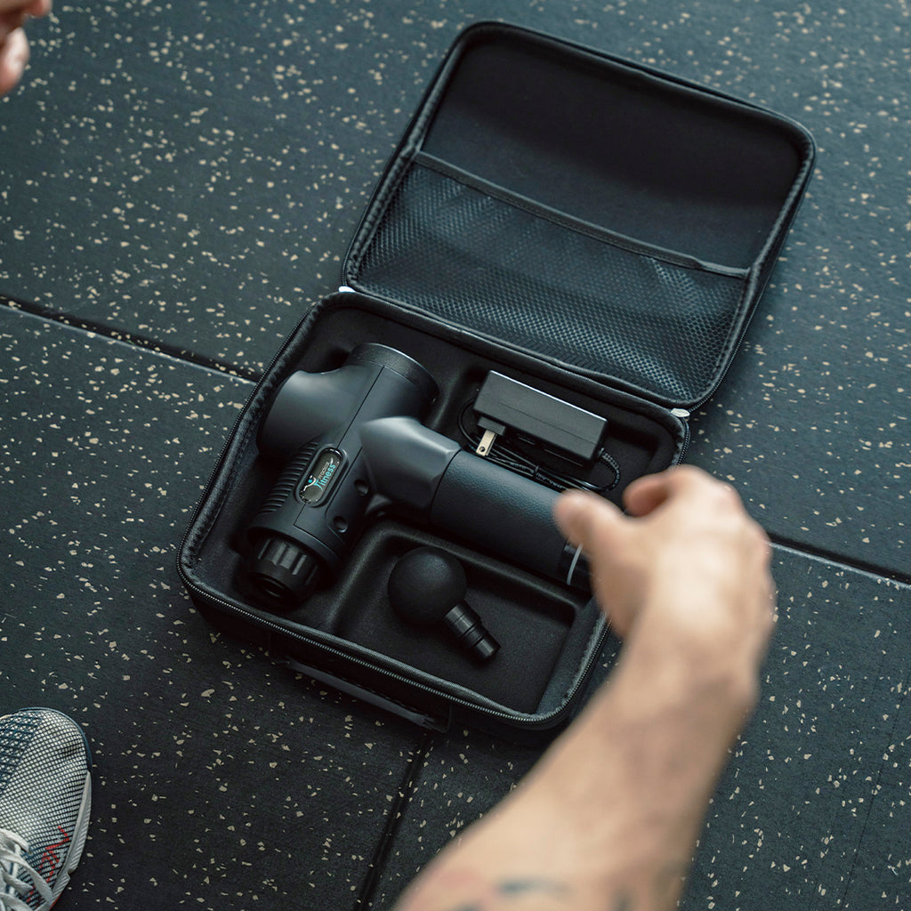 Pistola de Masajes Practical Fitness Negra image 2