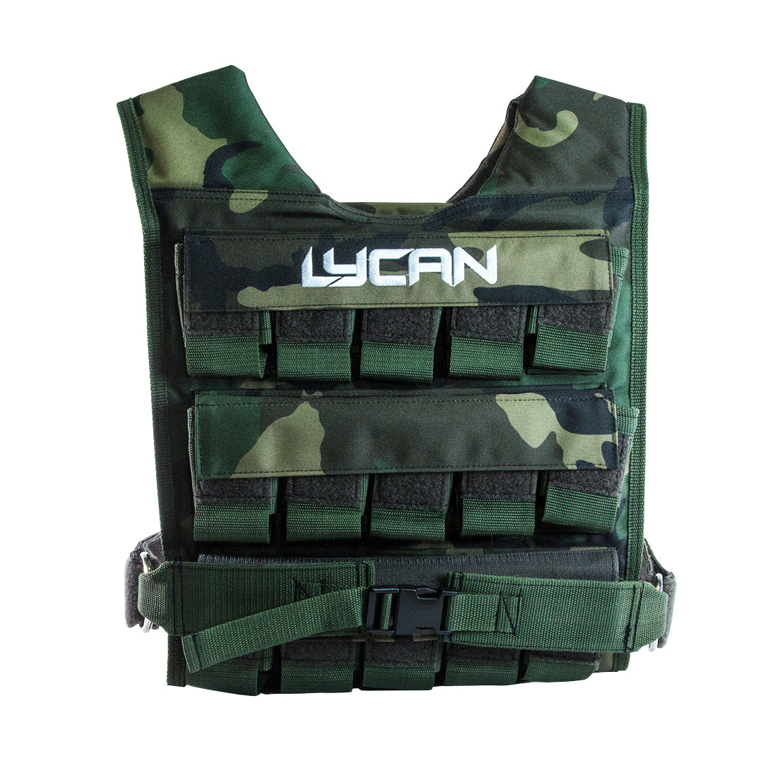 Chaleco con Peso Corte Recto Lycan Camo de 20 kg image 1