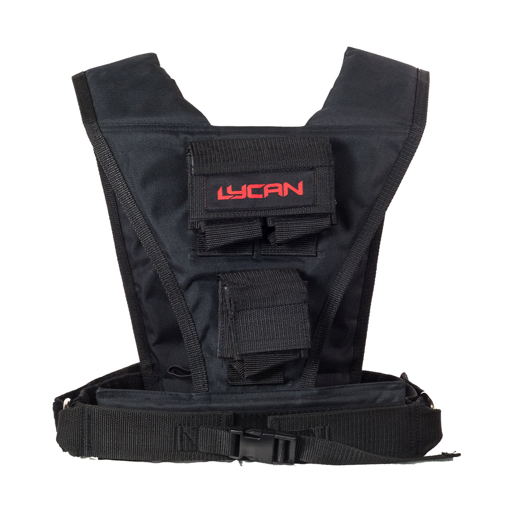 Chaleco con Peso Triangular Lycan Negro de 10 kg image 0