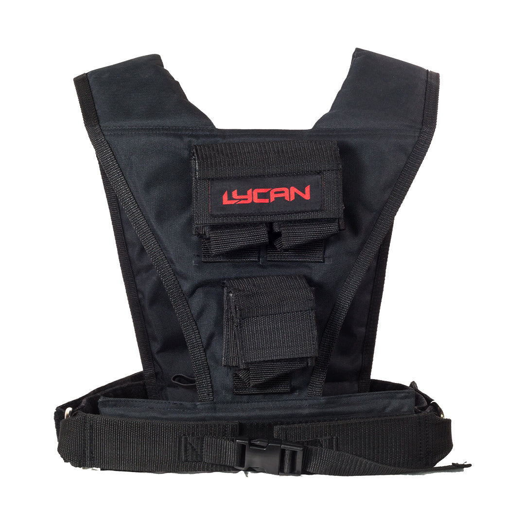 Chaleco con Peso Triangular Lycan Negro de 10 kg image 0