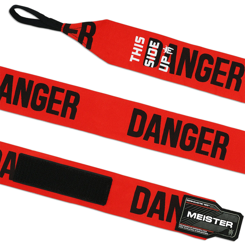 Vendas Semielasticas Para Boxeo y MMA Meister Danger de 180 Pulgadas (par) image 1