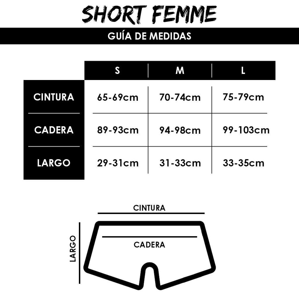 Short Femme Rojo M image 4