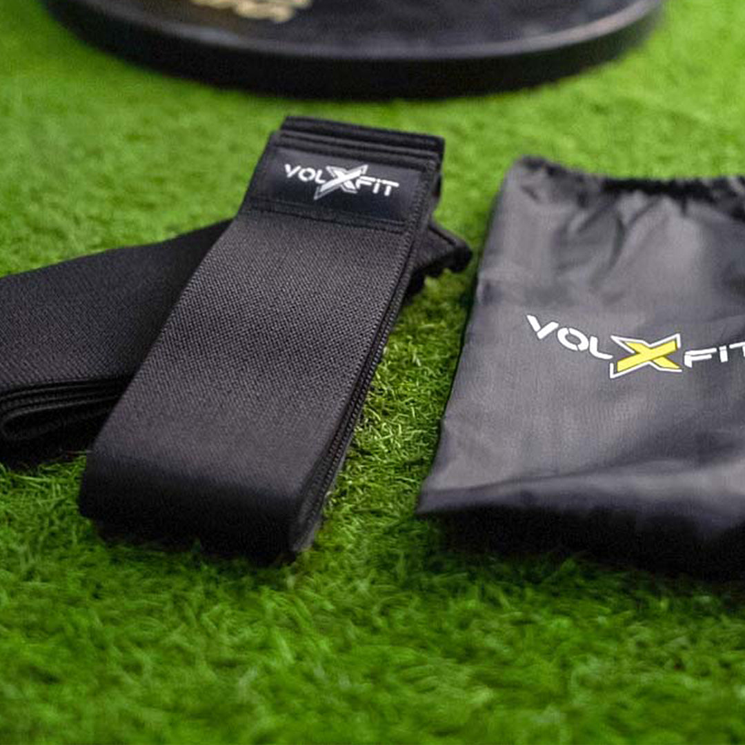 Vendas Para Rodillas con Velcro Volxfit Negras (par) image 4