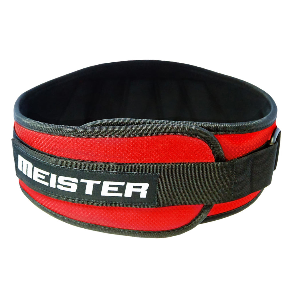 Cinturón con Velcro de 6 Pulgadas Meister Rojo S/M image 1